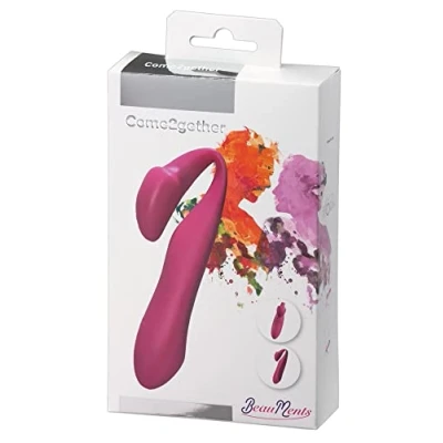 Afbeelding van BeauMents Come2gether Strapless Strap on Vibrator Roze