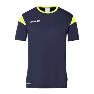 Afbeelding van Uhlsport Squad 27 Shirt Korte Mouw Kinderen Marine / Fluogeel Maat: 128