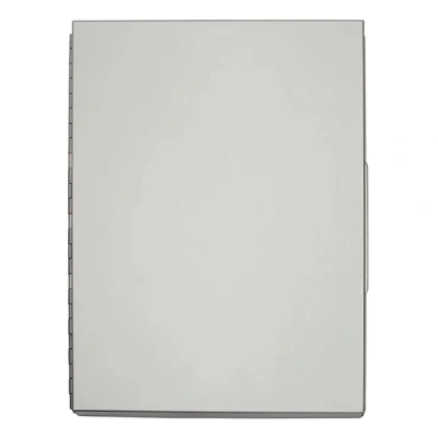 Image de Maul Assist porte bloc A4 vertical avec compartiment de rangement argent