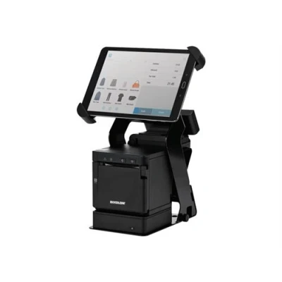 Image de BIXOLON SRP Q302 Imprimante de reçus thermique direct Rouleau (8 cm) 203 dpi jusqu&#039;à 220 mm/sec USB 2.0, LAN outil coupe noir