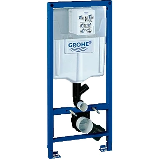 Afbeelding van Grohe, Toiletten + bidets, WC element RAPID SL inbouwreservoir GD 2 externe geurafzuiging