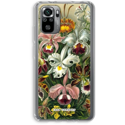 Afbeelding van Case Company® hoesje geschikt voor Xiaomi Redmi Note 10S Haeckel Orchidae Soft Cover Telefoonhoesje Bescherming aan alle Kanten en Schermrand