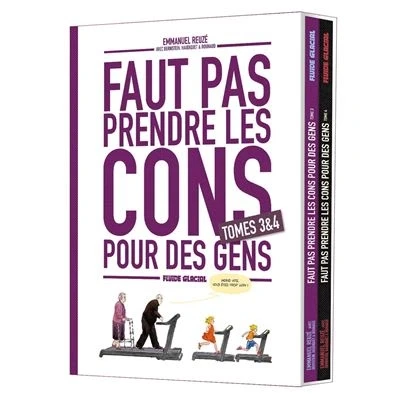 Image de Faut pas prendre les cons pour des gens Coffret tome 03 et 04