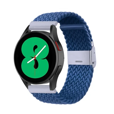 Afbeelding van Garmin Venu / Sq Sq2 2 plus Braided nylon bandje Blauw