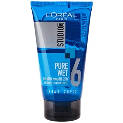 Afbeelding van L&#039;Oréal Paris Studio Line Haargel met nat effect Pure Wet 150 ml