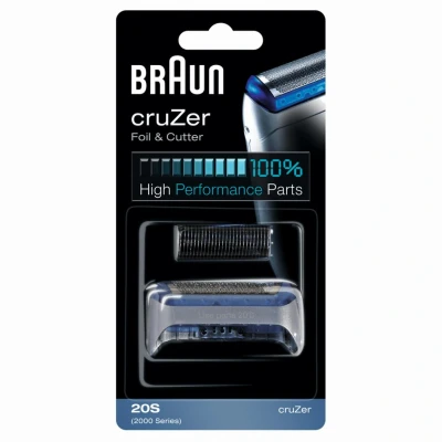 Afbeelding van Braun 20S 2000 Cruzer scheerblad en messenblok