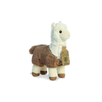 Afbeelding van Eco Nation Pluchen Knuffel Alpaca 28 cm