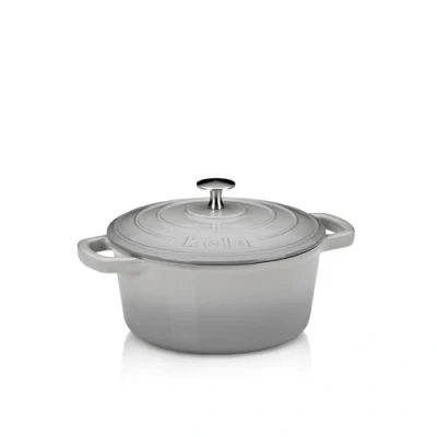 Afbeelding van Braadpan, Gietijzer, Rond, Grijs, 21 cm Kela Calido