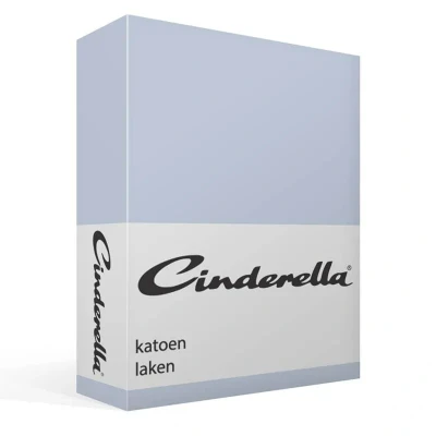 Afbeelding van Cinderella laken weekend katoen 160x260 Lichtblauw