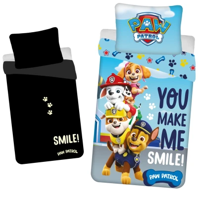 Afbeelding van PAW Patrol Dekbedovertrek Glow in the Dark, Smile Eenpersoons 140 x 200 cm Katoen