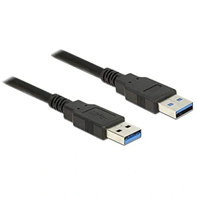 Afbeelding van Delock USB kabel 3.2 Gen1 (USB 3.0 / 3.1 Gen1) A stekker, stekker 2.00 m Zwart Vergulde steekcontacten 85062
