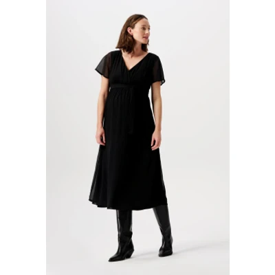 Afbeelding van Zwangerschapsjurk Amelie Black XS