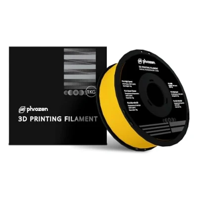 Afbeelding van Phrozen PLA filament met hoge snelheid, 1,75 mm, filamentmaterialen voor 3D printers, snelheid tot 600 mm/s, spoel van 1 kg, geel