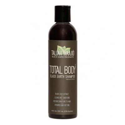 Afbeelding van Taliah Waajid Black Earth Products Total Body Shampoo 237 ml