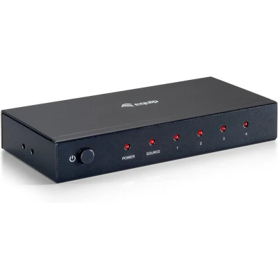 Afbeelding van Equip 332714 HDMI Video Splitter 4 Port, HDMI, 1920x1080, FulLHD, Black