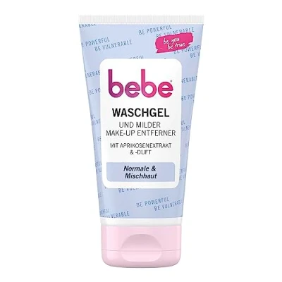 Afbeelding van bebe Zachte oogmake up wasgel en make remover, 150 ml