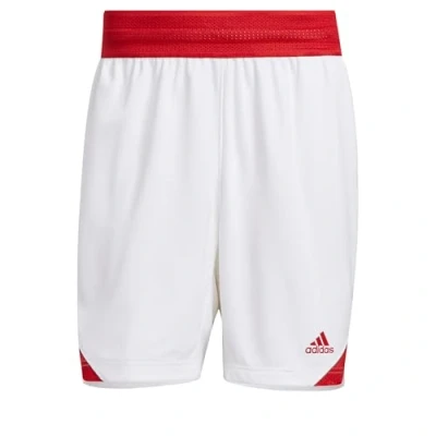 Afbeelding van adidas Performance ICON Squad Korte broeken, Heren, Maat: XL, White team power red