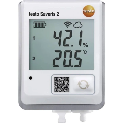 Afbeelding van testo 0572 2035 Saveris 2 H2 Multidatalogger Te meten grootheid Temperatuur, Vochtigheid 30 tot 70 C 0 100 % Hrel