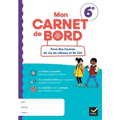 Image de Carnet de bord 6e Ed. 2023 l&#039;élève