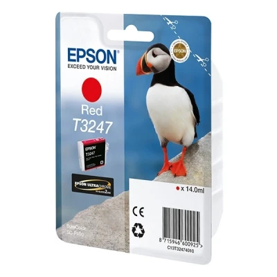 Image de Cartouche d’encre Epson Macareux T3247 Rouge