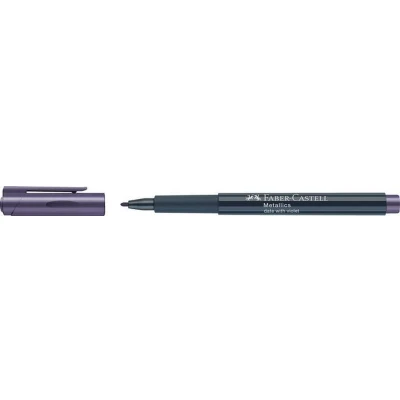 Afbeelding van Faber Castell metallic marker Date with Violet FC 160736