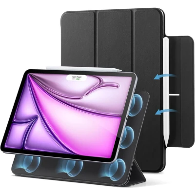 Afbeelding van ESR Rebound Magnetic Hoes Geschikt voor Apple iPad Air 13 (2024) Zwart
