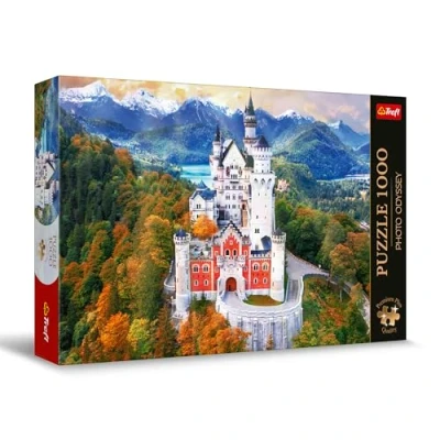 Afbeelding van Trefl Puzzel Premium Plus 1000 Kasteel Neuschwanstein (1000 onderdelen)
