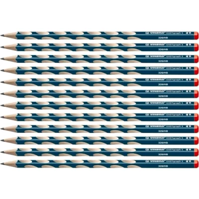 Afbeelding van Potlood STABILO Easygraph grafiet 326 HB rechtshandig