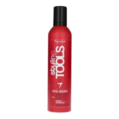 Afbeelding van Fanola Total Mousse Extra Strong Hair 400ml Haibu by Kapperskorting.com