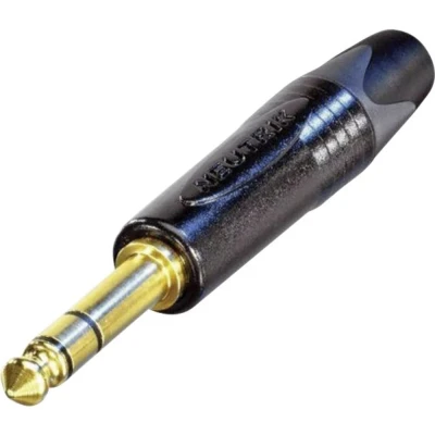 Afbeelding van Neutrik Ntr Np3X B Jack Plug 6.35 Mm 3P