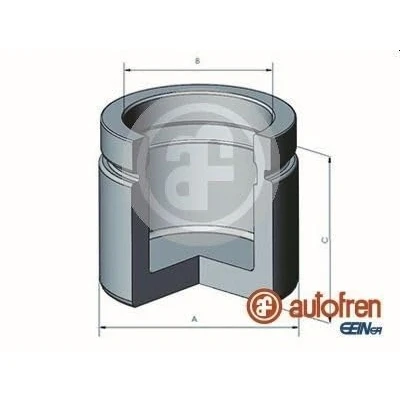 Afbeelding van AUTOFREN SEINSA D025715 Zuiger, remklauw 43 Vooras LUCAS