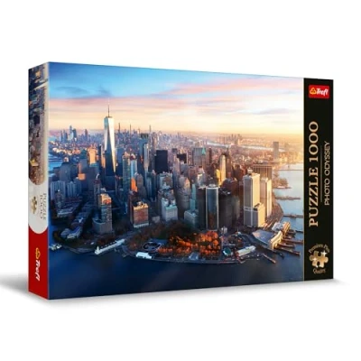 Afbeelding van Trefl Puzzel Premium Plus 1000 Manhattan, New York (1000 onderdelen)