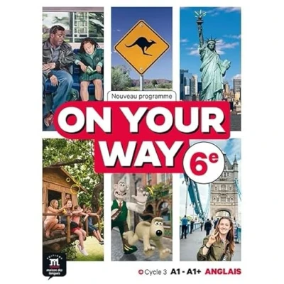 Afbeelding van ON YOUR WAY 6E ANGLAIS LIVRE ELEVE NIV.A1 A1+