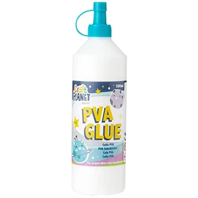 Afbeelding van Craft Planet Schoollijm PVA, 0,5 l, 193 x 142 mm, wit.