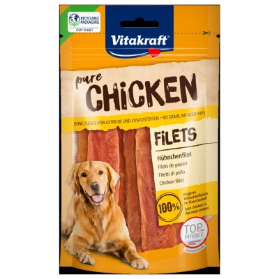 Afbeelding van Vitakraft Xtra Stripes 80 g Hondensnacks Kip
