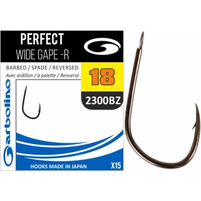 Afbeelding van Garbolino Perfect Wide Gape R Spade Barbed (15 pcs) Maat : 16