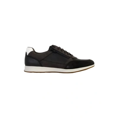 Afbeelding van Geox Basket Sneakers laag, Heren, Maat: 41, Graphite Leer