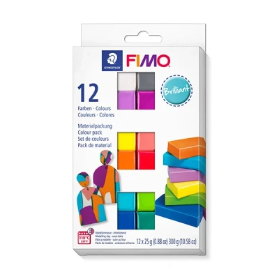 Image de Coffret Fimo Soft couleurs brillantes