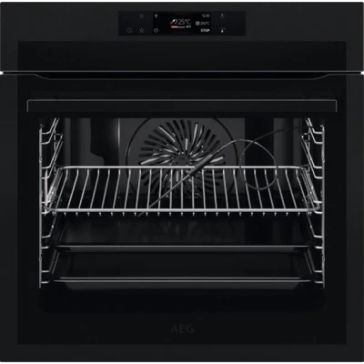 Afbeelding van AEG Bpe748380t Sensecook Multifunctioneel Pyrolyse Tr1lv Mat Zwart