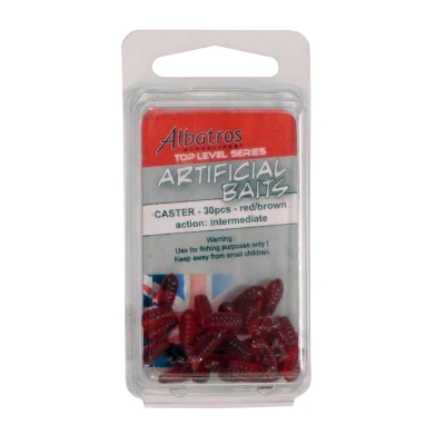 Afbeelding van Albatros Artificial Caster Baits Bruin 30 stuks Allround