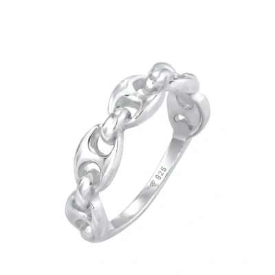 Afbeelding van Elli Maritime Design Ring, Dames, Maat: 54, Silber