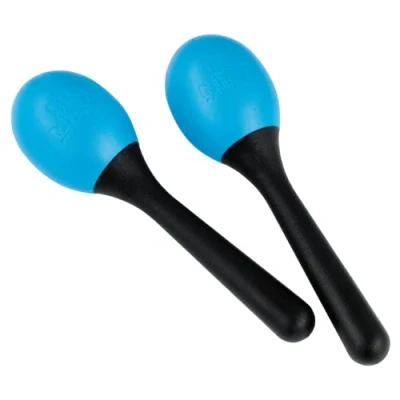 Afbeelding van Meinl Plastic Egg Maracas NINO569SB, Sky Blue Shaker