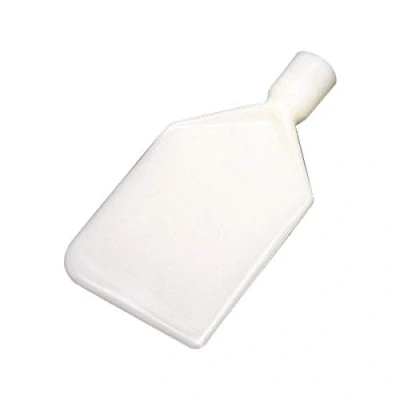 Afbeelding van Vikan 70115 peddelschraper van nylon, wit, 15,2 cm lang lemmet x 11,4 breed