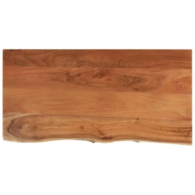 Afbeelding van vidaXL Wastafelblad rechthoekig 120x60x2,5 massief acaciahout