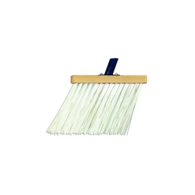 Afbeelding van Schuine gootbezem wit 40 cm