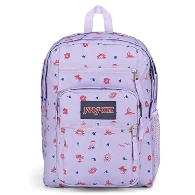 Image de JanSport Big Student, Grand sac à dos, 48 L, 43 x 33 25 cm, 15in laptop compartment, Lagoon Luau