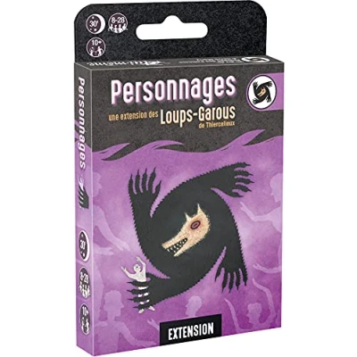 Image de Jeu d’ambiance Asmodee Loups Garous extension Personnages Version Eco