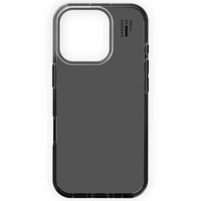 Afbeelding van iDeal of Sweden Hoesje Geschikt voor iPhone 16 Pro Clear Case zwart