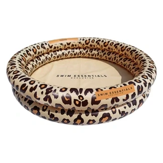 Afbeelding van Opblaasbaar Baby Zwembad Leopard Beige (Unisex) Ø 60cm Leopard/Snake/Camel/Beige