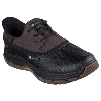 Afbeelding van Skechers John Deere RESPECTED TANZIER herensneakers, Chocolade, 48 EU, 48,5 48.5 EU